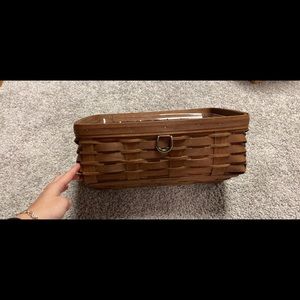 Longaberger desktop organizer